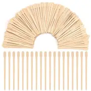 1200 Pcs Wooden Eyebrow Waxing Sticks with Handle, Small Wood Wax Sticks, Wax...
