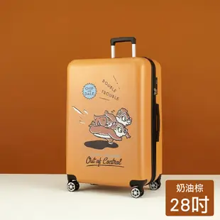 正版授權【Disney奇奇蒂蒂 28吋行李箱】旅行箱 拉桿箱 登機行李箱 輕量行李箱 (3.5折)