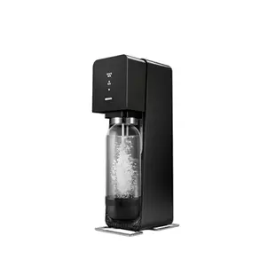 (贈水滴寶特瓶3入)SodaStream Source plastic氣泡水機-黑