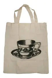 Teacup Calico Sack--APP-SACK-T