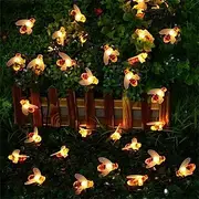 Bee Lights String Led Honey Bee Shape Fairy Lights For Outdoor Home Garden Fence Summer Decoration