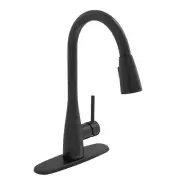 Vazon Touchless Single-Handle Pull-Down Sprayer Kitchen Faucet in Matte Black