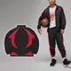 Nike 耐吉 立領外套 Jordan Sport Jam 黑 紅 男款 運動 喬丹 內網眼 DX9368-013