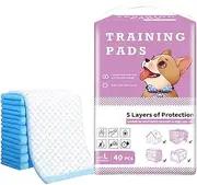 Pet Toilet/Potty Training Pads, Absorbent Disposable Diaper for Hedgehog L