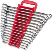 Max Torque 15-Piece Premium Combination Wrench Set, Chrome Vanadium Steel, Long