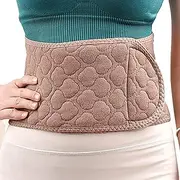 [Generic] Warm Waist Belt | Thicken Waist Support Warmer - Warmer Protector Belt for Winter, Adjustable Soft Waist Warmer for Cold Weather