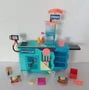 Lol Surprise Omg Dolls To Go Diner Food Drink Cart Burgers Fries Drinks & More