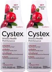 Cystex Liquid Cranberry Complex Supplement - 7.6 oz. (2 Pack)