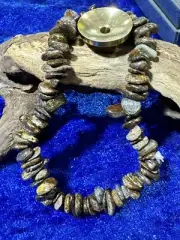 Bronzite Crystal Chip Bracelet