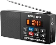 PARANORMIC Spirit Box — Ghost Hunter’s Choice Equipment Kit with 32 GB Micro SD & Integrated Flashlight for Ultimate Paranormal Investigations and EVP Sessions