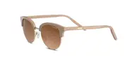 Serengeti Lela 8940 Men's Sunglasses Gold Size 50