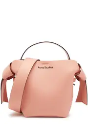 Acne Studios Musubi Mini Leather top Handle bag - Light Pink One Size