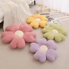 Seat Cushion Smooth Touch Decorative Cute Flower Floor Pillow Cushion Full