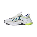 <MXX> 100%公司貨 ADIDAS OZWEEGO 白藍黃 襪套 麂皮 反光 螢光黃 老爹鞋 白 EG8128 男