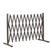Expandable Metal Steel Safety Gate Trellis Fence Barrier Traffic Indoor Outdoor