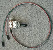 SOLDERLESS Wiring CHROME 3-WAY TOGGLE SWITCH Les Paul quick connect for emg NEW*