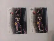 Kobe Bryant 2000-01 Upper Deck NBA Legends Card #8 Lot (2)