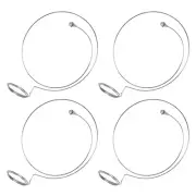 4Pcs Cord Holders, Magnifier Loupe Holder Watchmakers, Loupe Lens Headband,5332