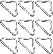 BESPORTBLE Metal Triangle Ring Buckle Trampoline Triangle Buckles Ring Buckle for Trampoline Replacement Repair