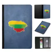 PASSPORT ITINERARY ORGANIZER|LITHUANIA NATIONAL COUNTRY FLAG