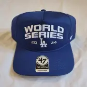 Los Angeles Dodgers 2024 World Series Baseball Hat - Hard to Find