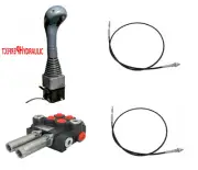1xFLOATING CABLE REMOTE CONTROL VALVE KIT 2 Bank VALVE JOYSTICK Center Closed ex