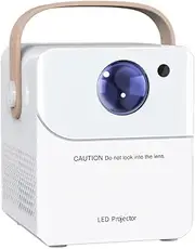 Mini Projector,Portable Projector,5G WiFi Bluetooth Projector Full HD 720P Supported,Home Outdoor Movie Projector Compatible with TV Stick/Smartphone/HDMI/USB/AV