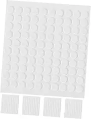 GANAZONO 500pcs Clear Double-Sided Acrylic Adhesive Putty Dots for Removable Poster Mounting Transparent Round Tack for Decorations