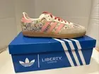 *Adidas x Liberty London Samba Size 6 OG Pink Floral GS Women's LIMITED ED.