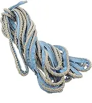 TEHAUX Lace Rope Accessories Sofa Cushion Trim Cord Edges Piping Embellishments 4-ply Braided Rope 12.5m Versatile Durable