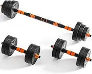 PERMAP Adjustable Dumbbells Set, Free Weights Dumbbells Set For Home Gym