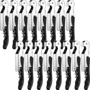 Honoson Wine Keys Opener Travel Corkscrew Bottle Waiter Black