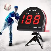 NetPlayz Baseball Radars, Speed Sensors Training Equipment (Hands-Free Radar Guns, Pitching Speed Guns | Baseball Gifts, High-Tech Gadget & Gear for Baseball Players