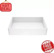 Matte Stone Rectangular Vessel Bathroom Sink