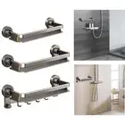 Shower Caddy Bath Organizers Modern Multifunctional Suction Cup No Drill Bath