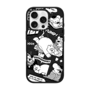 iPhone 16 Pro Impact Case MagSafe Compatible BLACK CARTOON