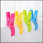 TOWEL CLIPS. 4pc LARGE. Holds Beach Towel in Place. Sunbed, Pool Lounge, Cruise