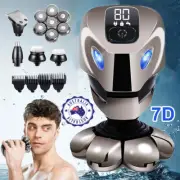 Electric Razor for Men Bald Head Shavers,6 in 1 Electric Shaver,Wet & Dry Razors