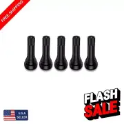 5-Pack TR413 Rubber Snap-in Tire Valve Stems - Safe & Universal Fit