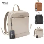 Backpack Leather Port Tablet PC Artisan Man Woman Made IN Italy Pocket Internal