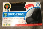 Ergo Drive Targeted Lumbar & Posterior Comfort Foam Cushion Office Home Car
