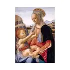 Andrea Verrocchio, Virgin with Seated Child, Lustre Canvas Print, A1 Size