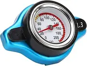 Aluminum Alloy Radiator Cap Temperature Gauge Leakproof Universal Car (Small head 1.3)