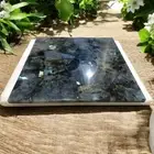 24" Crystal Labradorite Stone Coffee Table Luxury Gemstone Top Garden Table Deco