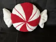 Wondershop Christmas Peppermint Candy Plush Throw Pillow Home Decor Target 2023