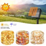 200 LED Solar Power String Fairy Lights Garden Outdoor Party Christmas Lamp