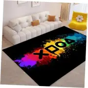 Soft Gamer Rug 3x5 Washable Gaming Carpet for Boys and Teens, Cool Bedroom and