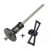 Dovetail Jig Wheel Marking Gauge Tool Set Woodworking Scriber Aluminum Alloy Linear Drawing Mortise Measuring Ruler Wood