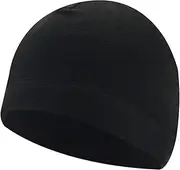 [Generic] Sports Men Cycling Cap W Warm Ycle Bike Helmet Liner Running Skiing Cycle Beanie Cap Balaclava Head Black Black