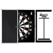 Formula Sports Dart Board Game 15 inch and Aluminium Cabinet Set